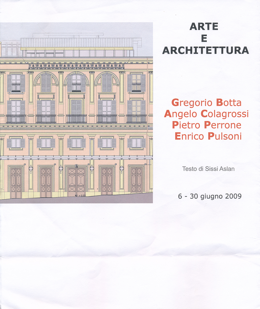 2009 Roma Galleria Lombardi Arte e architettura a cura diS.Arslan.tif