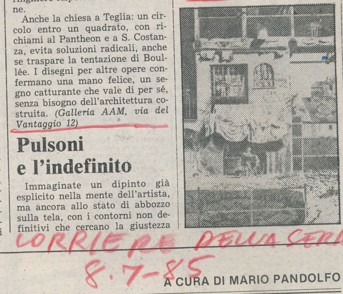 1985 Roma Il Segno
