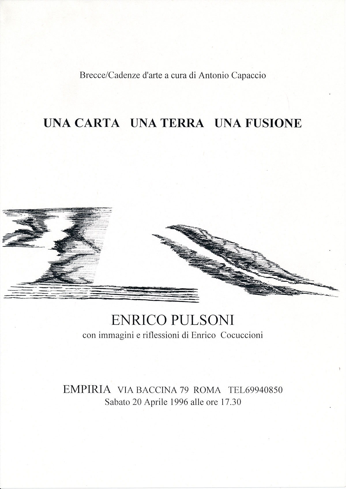 1996 Roma Empiria una carta una terra una fusione