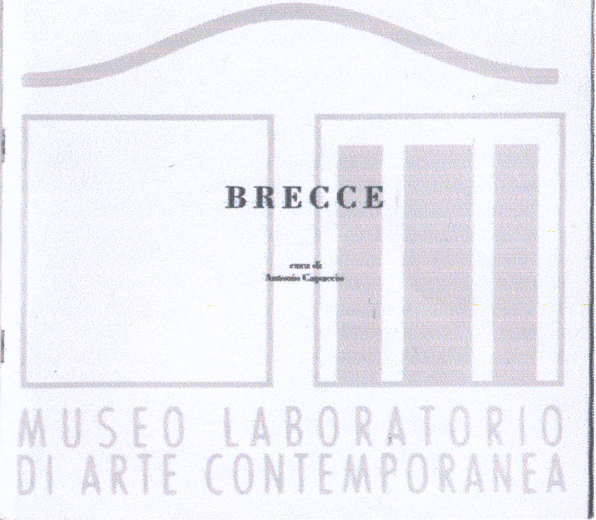 1998 Roma Museo laboratorio Brecce a cura di A.Capaccio